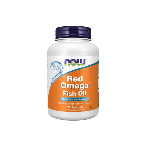 Now Red Omega Fish Oil (with Red Yeast Rice and CoQ10)