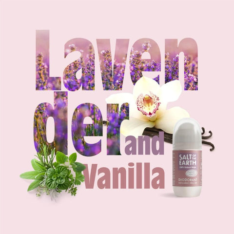 Salt of the Earth Vegan Αποσμητικό Roll-On Lavender & Vanilla