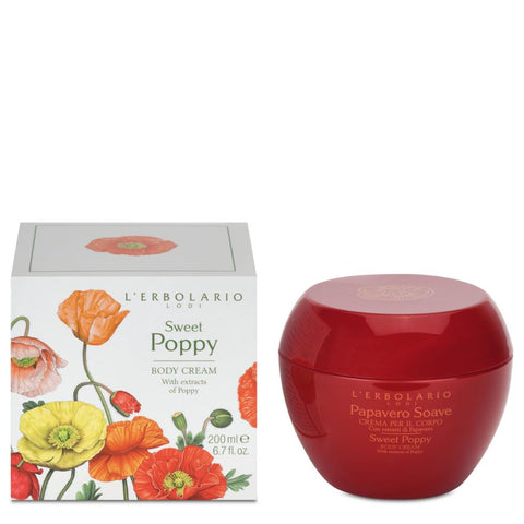 L'Erbolario Sweet Poppy Body Cream
