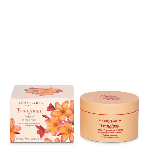L'Εrbolario Frangipani Perfumed Body Cream