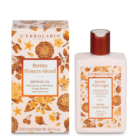 L'Erbolario Berries Flowers Wood Shower Gel