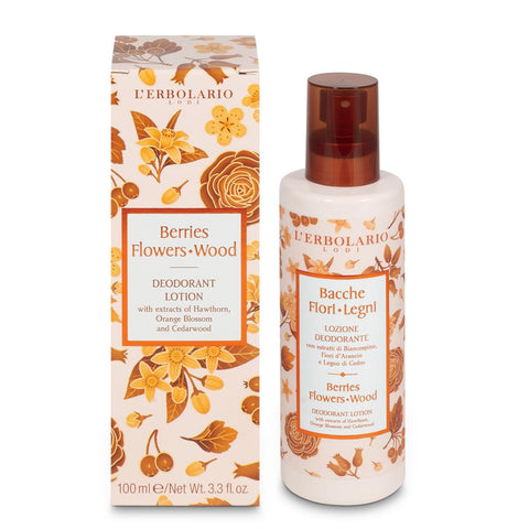 L'Erbolario Berries Flowers Wood Deodorant Lotion