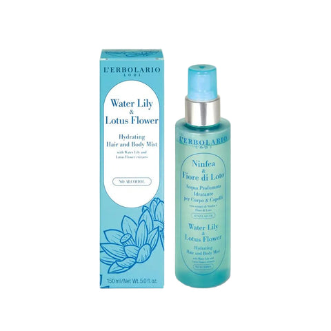 L'Erbolario Hair & Body Mist Water Lily & Lotus Flower