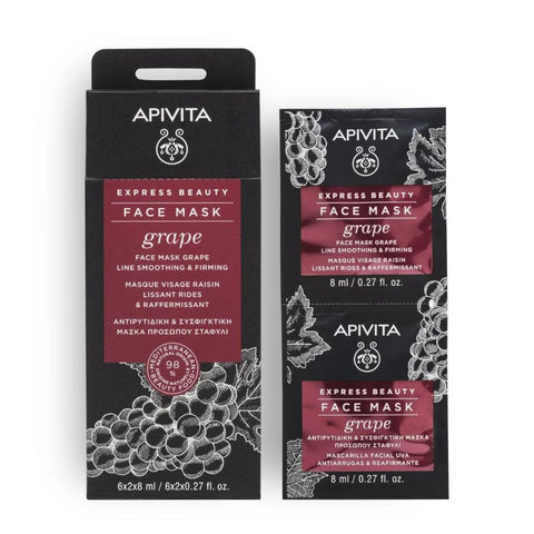 Apivita Express Beauty Face Mask Grape