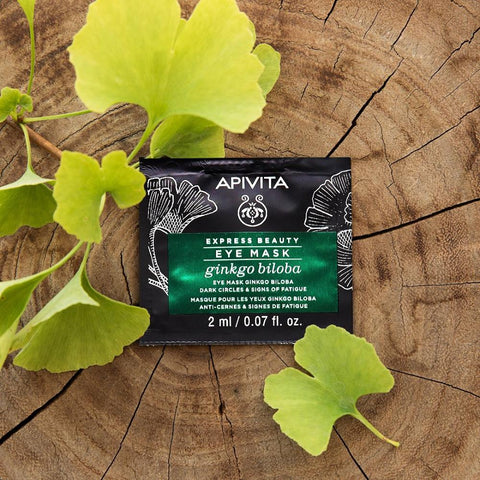 Apivita Express Beauty Eye Mask Gingko Biloba