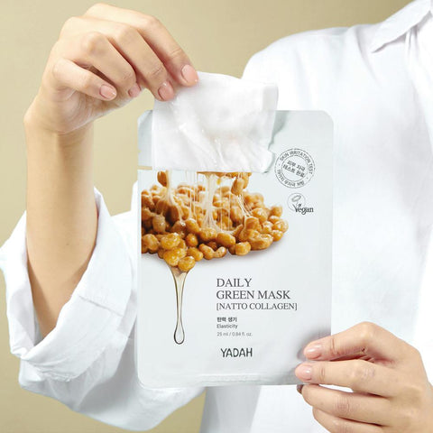 YADAH Daily Green Mask (Natto Collagen)