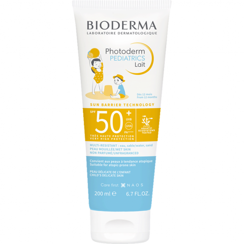 Bioderma Photoderm PEDIATRICS Lait SPF50+, 200ml