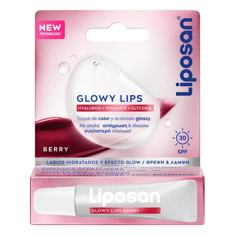 Liposan Glowy Lips Berry SPF30
