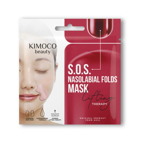 KIMOCO Beauty, S.O.S. Lifting Therapy-Μάσκα Hydrogel για τις Ρινοπαρειακές Ρυτίδες
