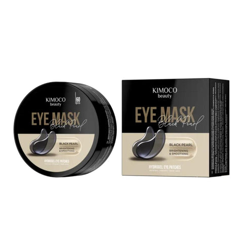 KIMOCO beauty-Μάσκα Ματιών για Λάμψη και Λείανση με Εκχύλισμα Μαύρης Πέρλας