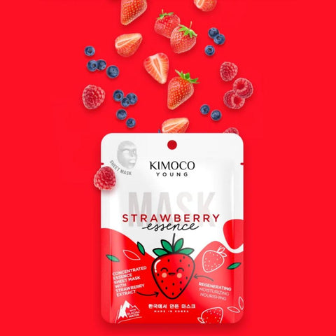 KIMOCO Young Strawberry Essence Mask