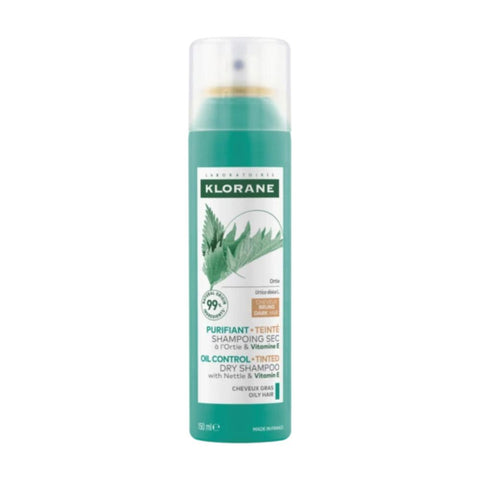 Klorane Oil Control Ortie Dark Hair Dry Shampoo