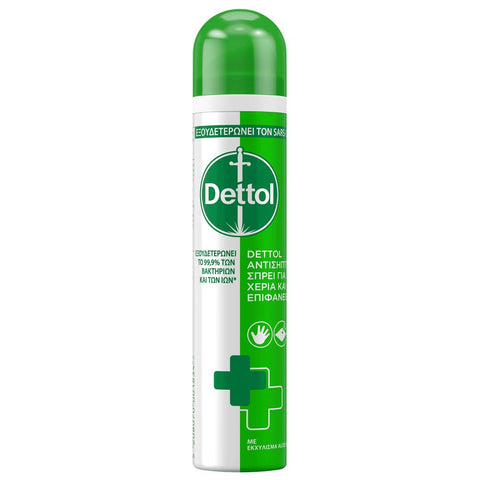 Dettol Spray- Για Χερια και Επιφάνειες