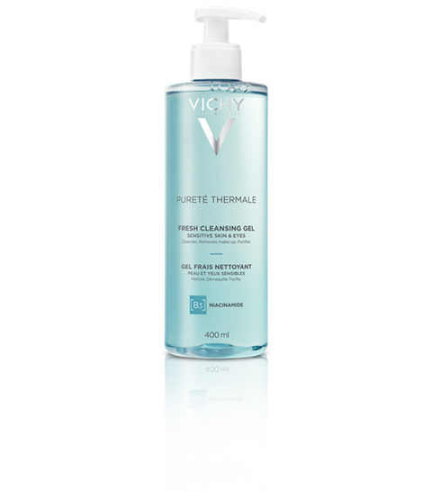 Vichy Purete Thermale Gel Καθαρισμού Προσώπου & Ματιών