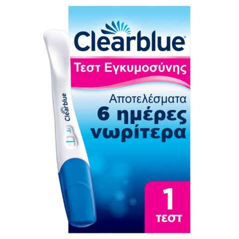 Clearblue Pregnancy Test Ultra Early-6 Ημέρες Νωρίτερα