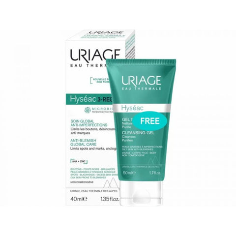 Uriage Hyseac 3-REGUL+ Anti-Blemish Global Care- Promo