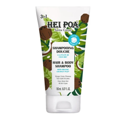 Hei Poa Coconut Hair & Body Shampoo