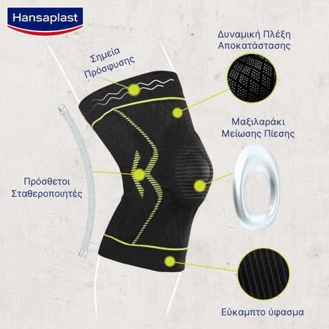 Hansaplast Performance Knie-Bandage Επιγονατίδα L/XL