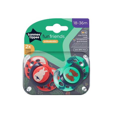 Tommee Tippee Πιπίλα Σιλικόνης Fun 18-36m