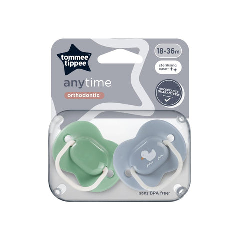 Tommee Tippee Orthodontic Anytime Soothers 18-36m