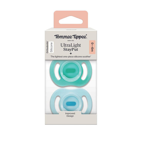 Tommee Tippee Πιπίλες Σιλικόνης Ultra Light 0-6m