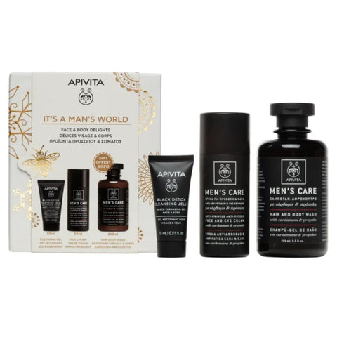 Apivita It's a Man's World Face and Body Delights-Limited Edition