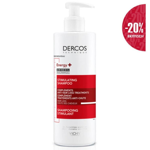 Vichy Dercos Energy+ Σαμπουάν για Τριχόπτωση -20%
