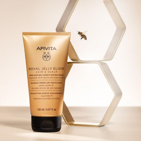 Apivita Royal Jelly Elixir-Μαλακτικη Μάσκα Αναδόμησης NEW