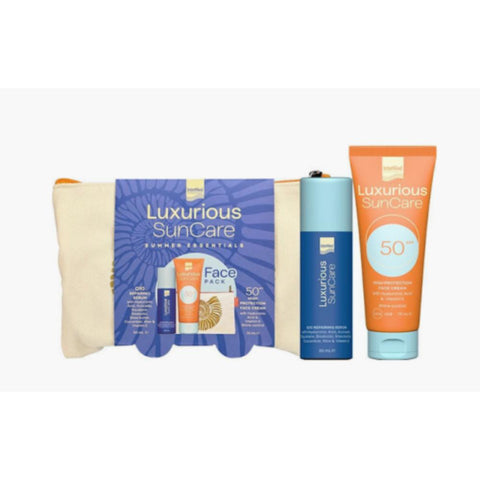 Intermed Luxurious SunCare Q10 Repairing Serum & Face Cream SPF50-Promo