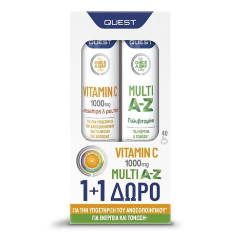 Quest Multi A-Z Promo Pack with Vitamin C 1000mg