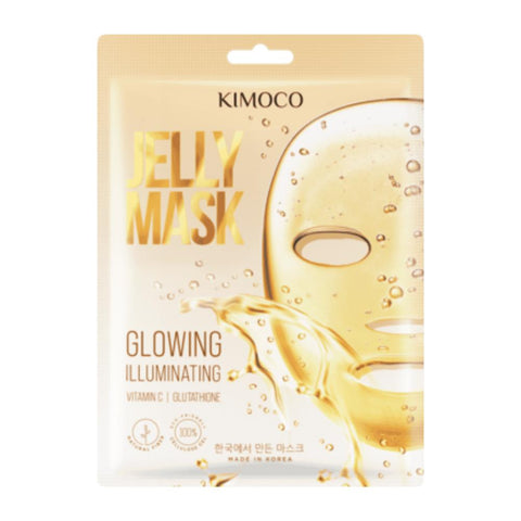 KIMOCO Jelly Mask Μάσκα Προσώπου Λάμψης με Βιταμίνη C και Γλουταθειόνη