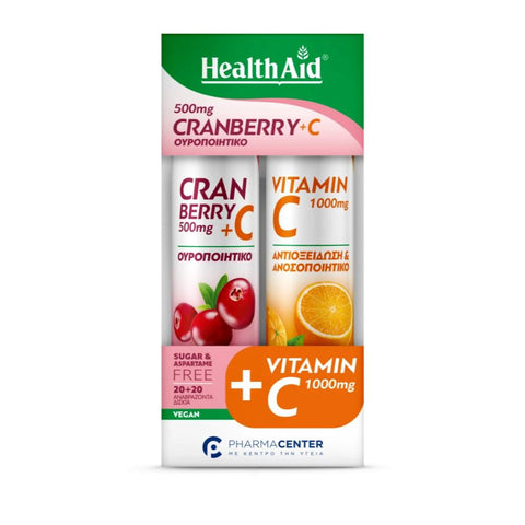 Health Aid Cranberry+C + Vitamin C 1000mg