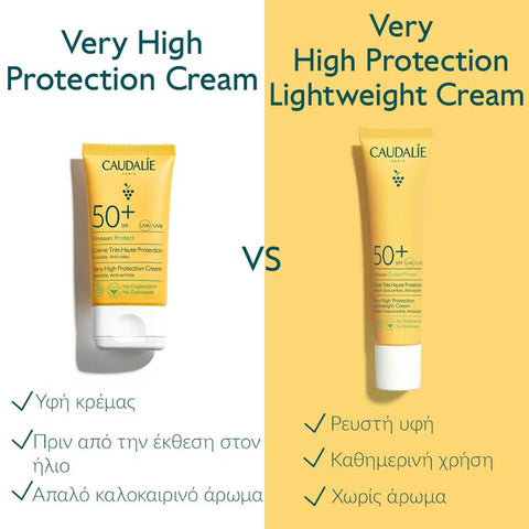 Caudalie Vinosun Very High Protecting Lightweight Cream SPF50+