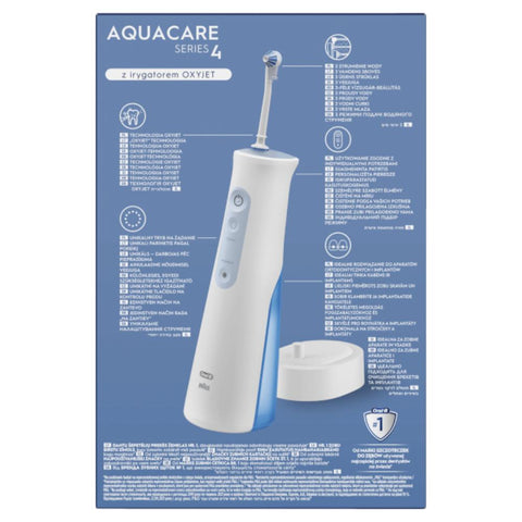 Oral-B Aquacare Series 4 Oxyjet Water Flosser