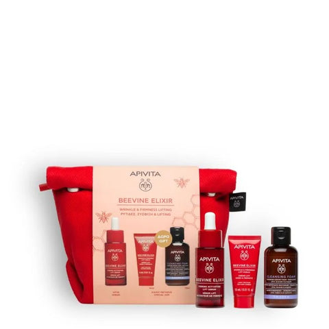 Apivita Beevine Elixir Σετ Περιποίησης για Ρυτίδες, Σύσφιξη & Lifting - Ορός Ενεργοποίησης