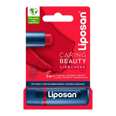 Liposan Lip & Cheek Red