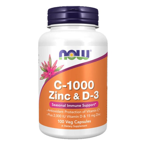Now Vitamin C-1000 Zinc & D-3
