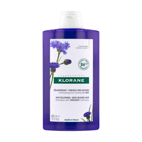 Klorane Shampoo with Organic Centaury-Λευκα Γκρίζα Μαλλιά