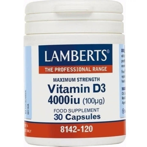 Lamberts Vitamin D3 4000iu (100mg)