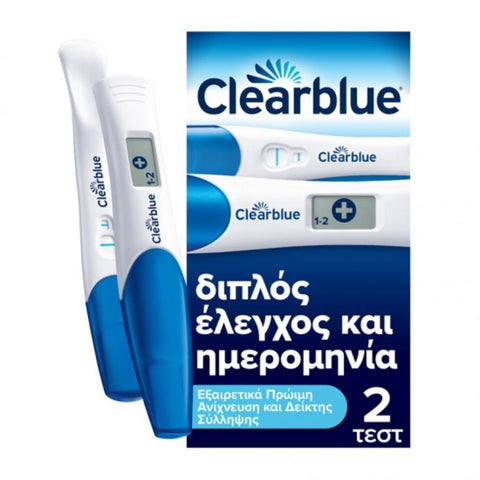 Clearblue Pregnancy Tests Ultra Early & Weeks Indicator- Πρώιμη Ανίχνευση & Δείκτης Σύλληψης