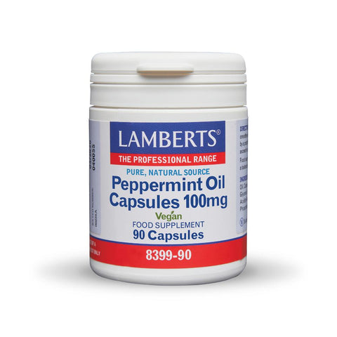 Lamberts Peppermint Oil Capsules 100mg