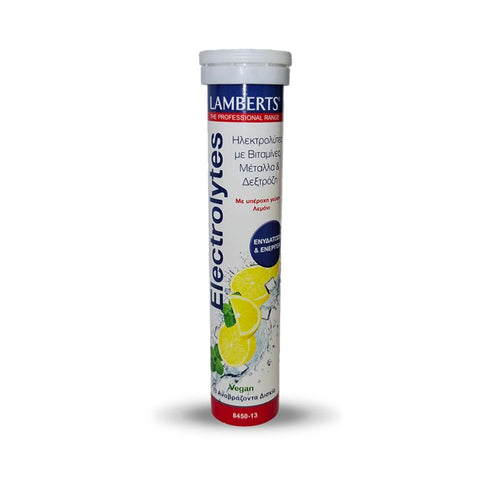 Lamberts Electrolytes με Γεύση Λεμόνι- NEW