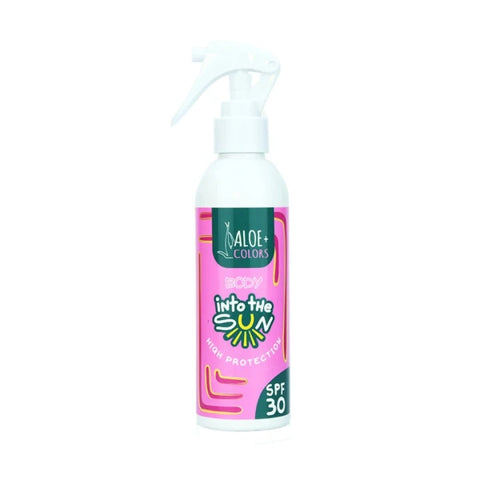 Aloe Colors Into The Sun Spray Αντηλιακή Κρέμα Σώματος SPF30 180ml