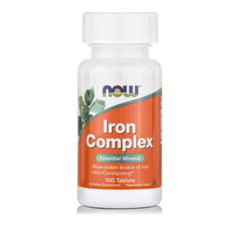 Now Foods Iron Complex, 100tabs