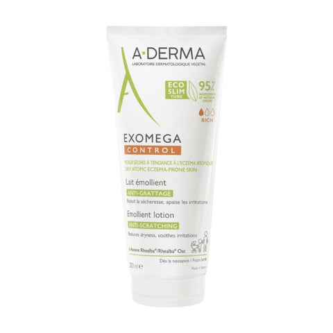 A-Derma Exomega Control Emollient Lotion-Γαλακτωμα κατά του Κνησμού