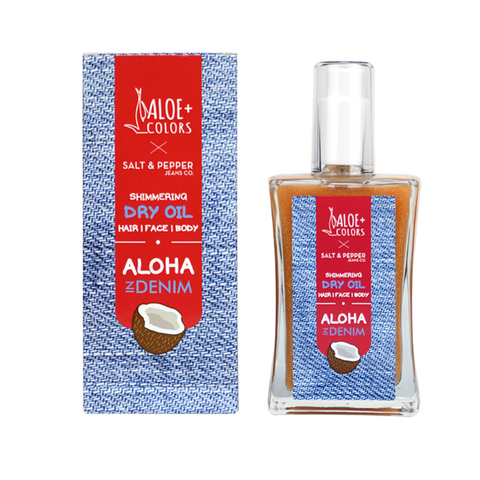 Aloe Colors Aloha In Denim Shimmering Dry Oil
