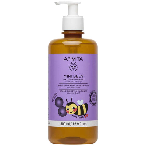 Apivita Mini Bees Blueberry Shampoo