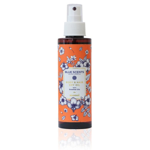 Blue Scents ΒΟDΥ & ΗΑΙR DRY ΟΙL MONOI, 150ml