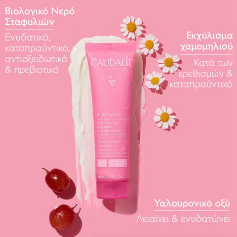 Caudalie Vinohydra Sorbet Cream Moisturizer