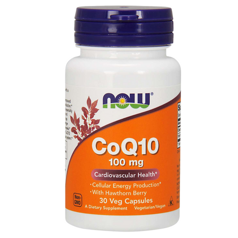 Now Vitamins CoQ10 100mg